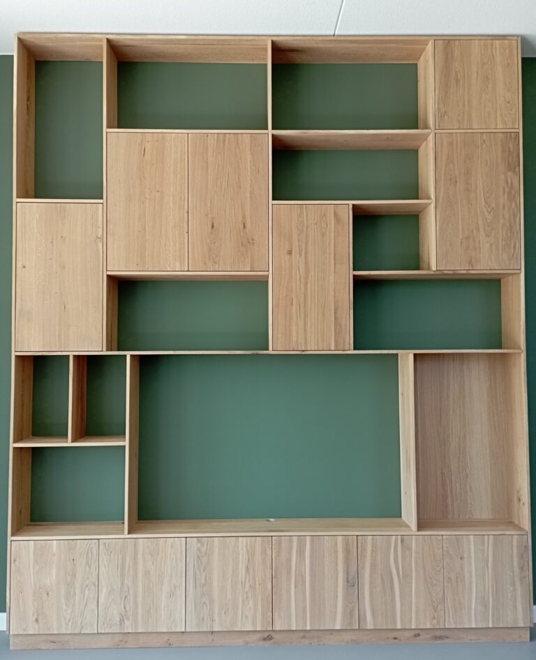 oak bookcase