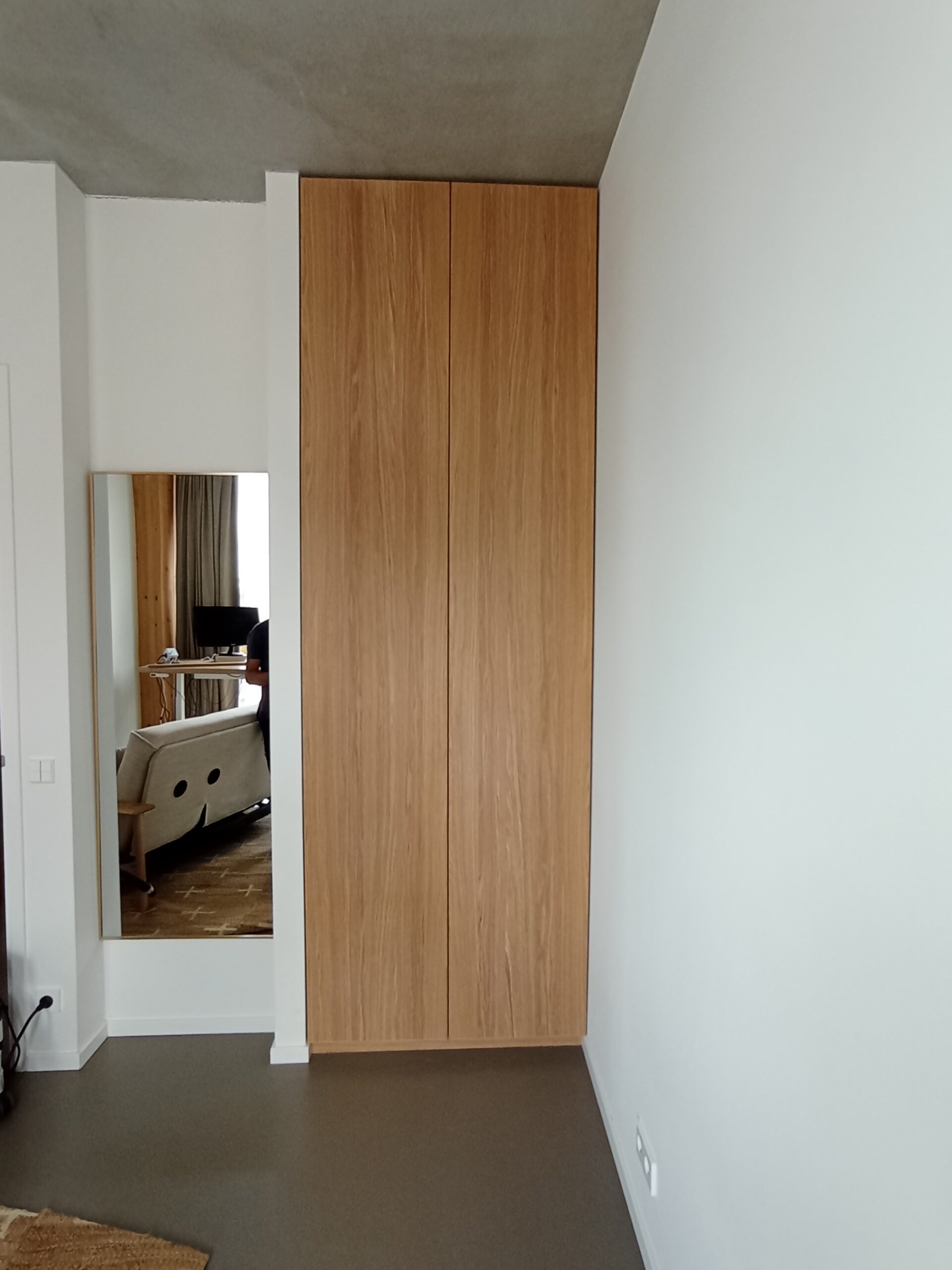built-in wardrobe