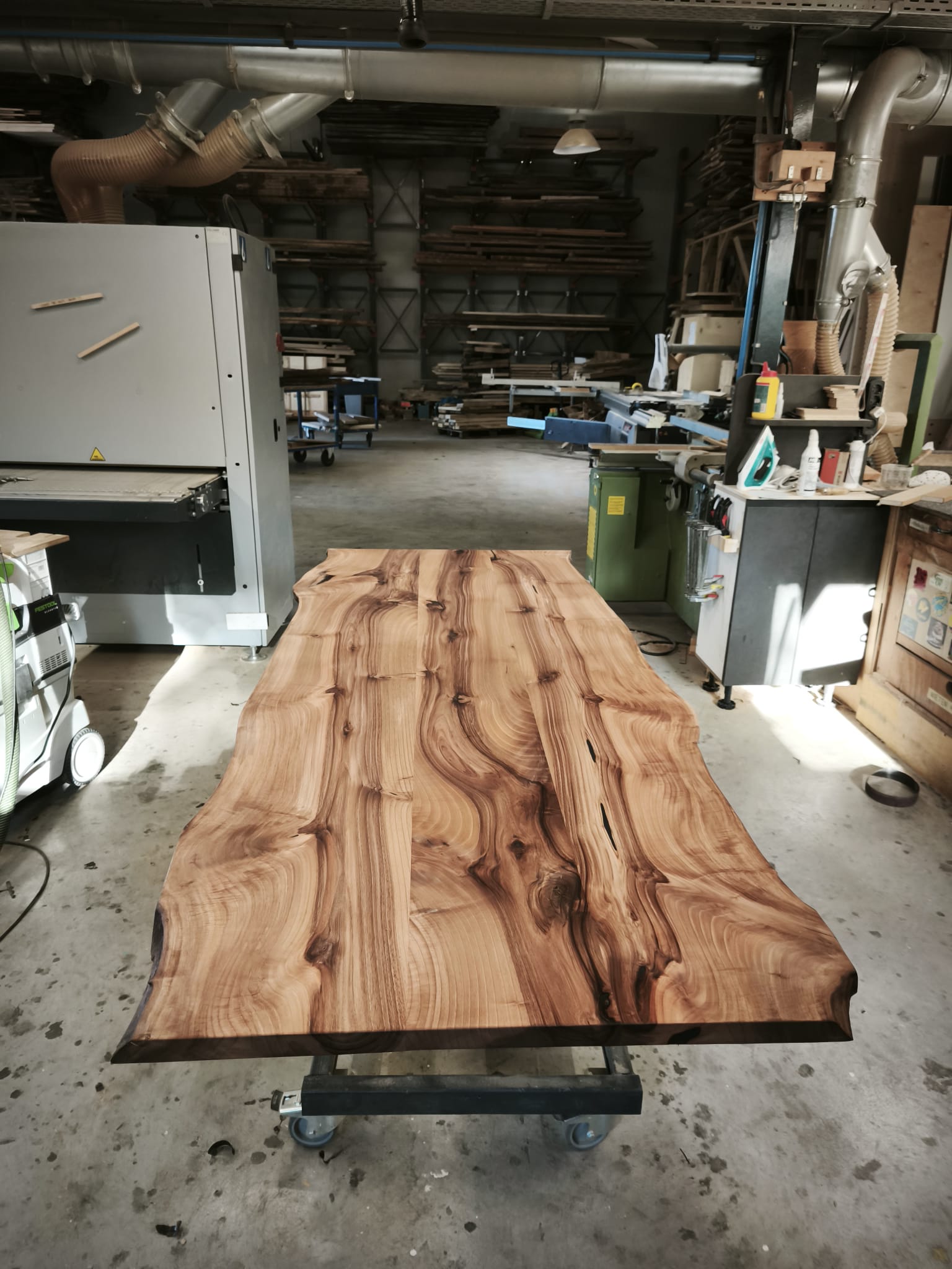 Live Edge Walnut Dining Table